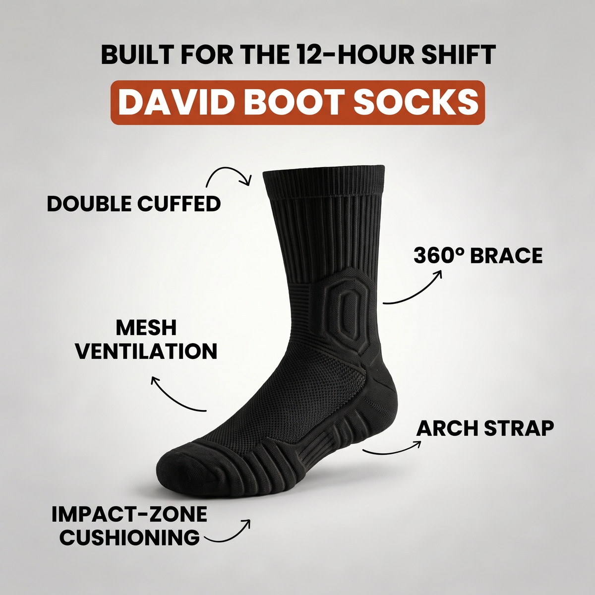 David Boot Socks