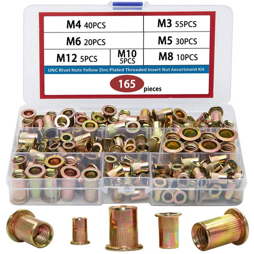 Rivet Nut Expansion Pack M3- M12