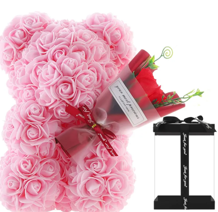 Eternal Rose Bear