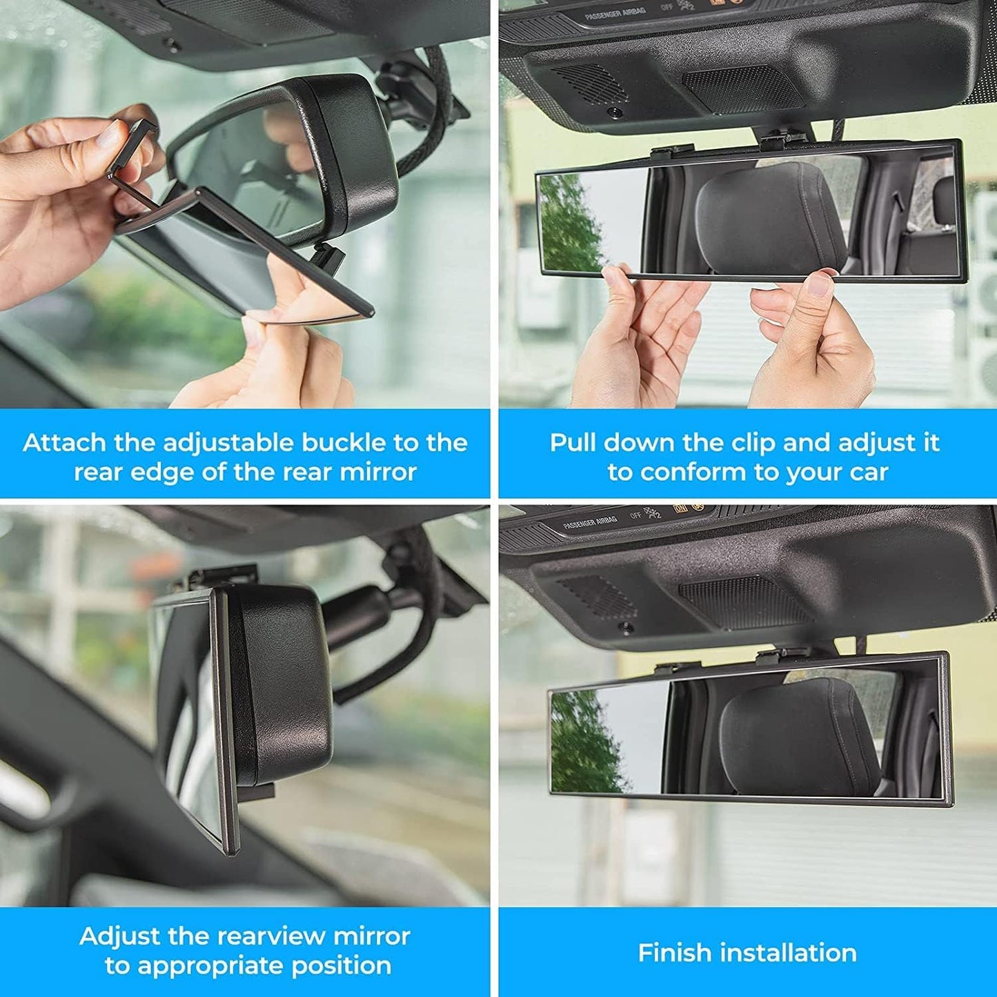 ClearView 360 Wide-Angle Rearview Mirror