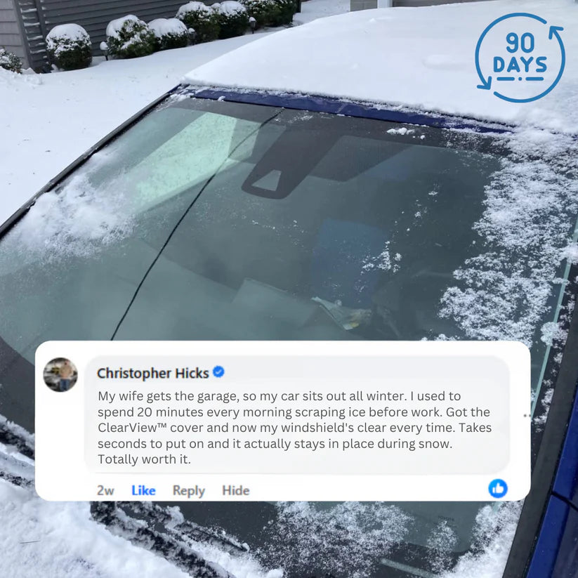 ClearView™ Anti-Theft Magnetic Windshield Cover