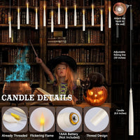 MAGIC™ Floating Candles With Wand