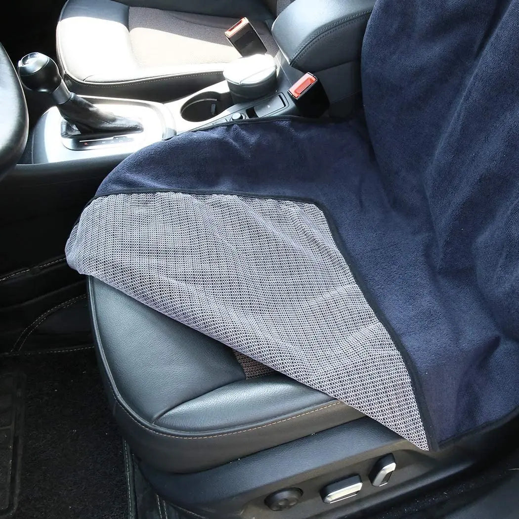 Towel Car Seat Cushion for Athletes Fitness Gym Running Beach Swimming