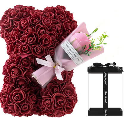 Eternal Rose Bear
