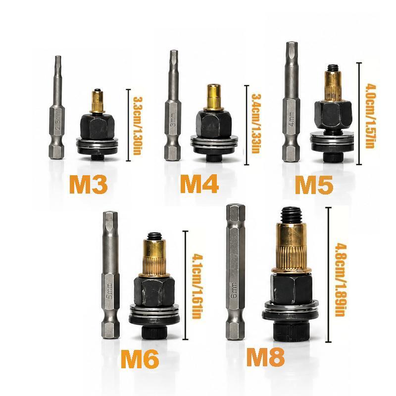 ThreadDriver™ Rivet Nut Drill Adapter Kit