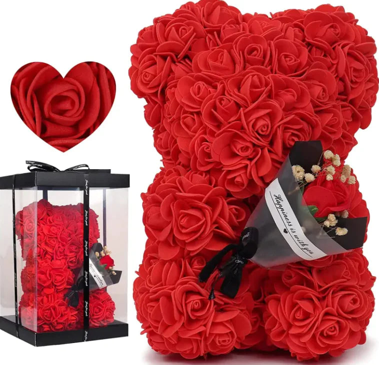 Eternal Rose Bear