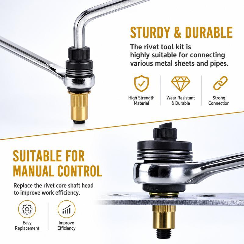 ThreadDriver™ Rivet Nut Drill Adapter Kit