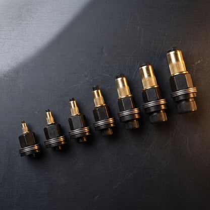 ThreadDriver Adapter Set — M3 to M12 (7 Pieces)